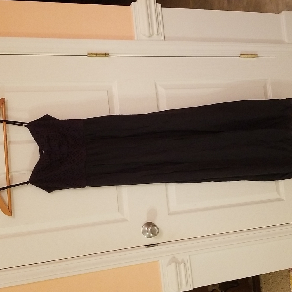 Dark blue dress